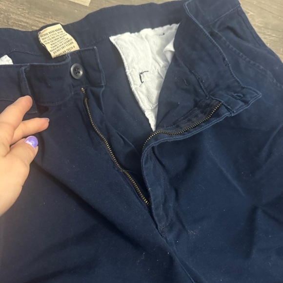 St Johns Bay Men's Navy Cargo Shorts 42 - Picture 2 of 6